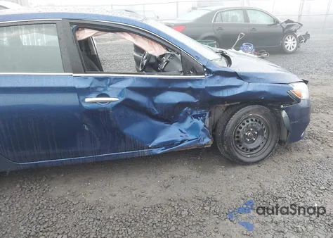 2019 Nissan Sentra S z USA, uszkodzony, nr VIN 3N1AB7AP4KY204590